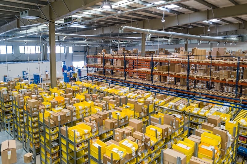 Warehouses Warehouse security staff protecting a logistics hub in Jammu and Kashmir